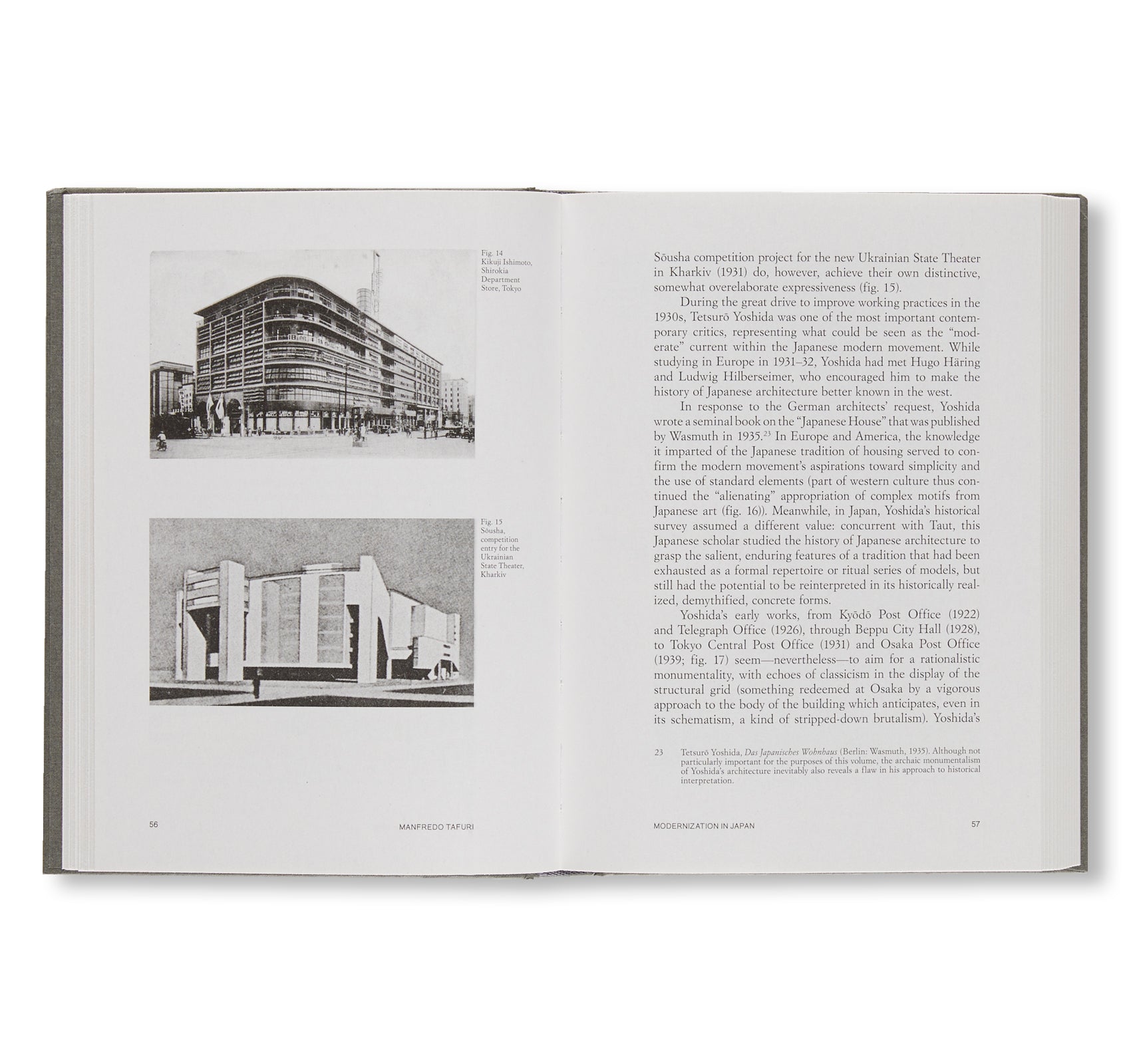 Modern Architecture in Japan by Manfredo Tafuri - Japanese Contemporary Design Book for Architects & Design Students - Perfect for Home Office, Library & Design Inspiration