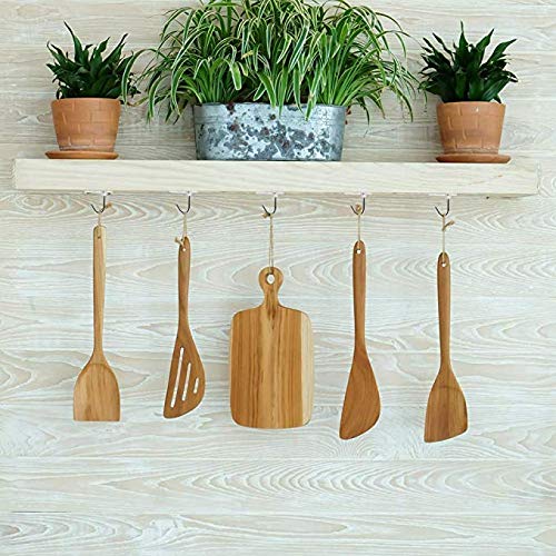CH & ME Heavy Duty Adhesive Wall Hooks - Strong Sticky Hooks for Hanging Pictures, Keys, Towels & Decor - No Nails Damage-Free Solution for Home, Office & Dorm Room Organization