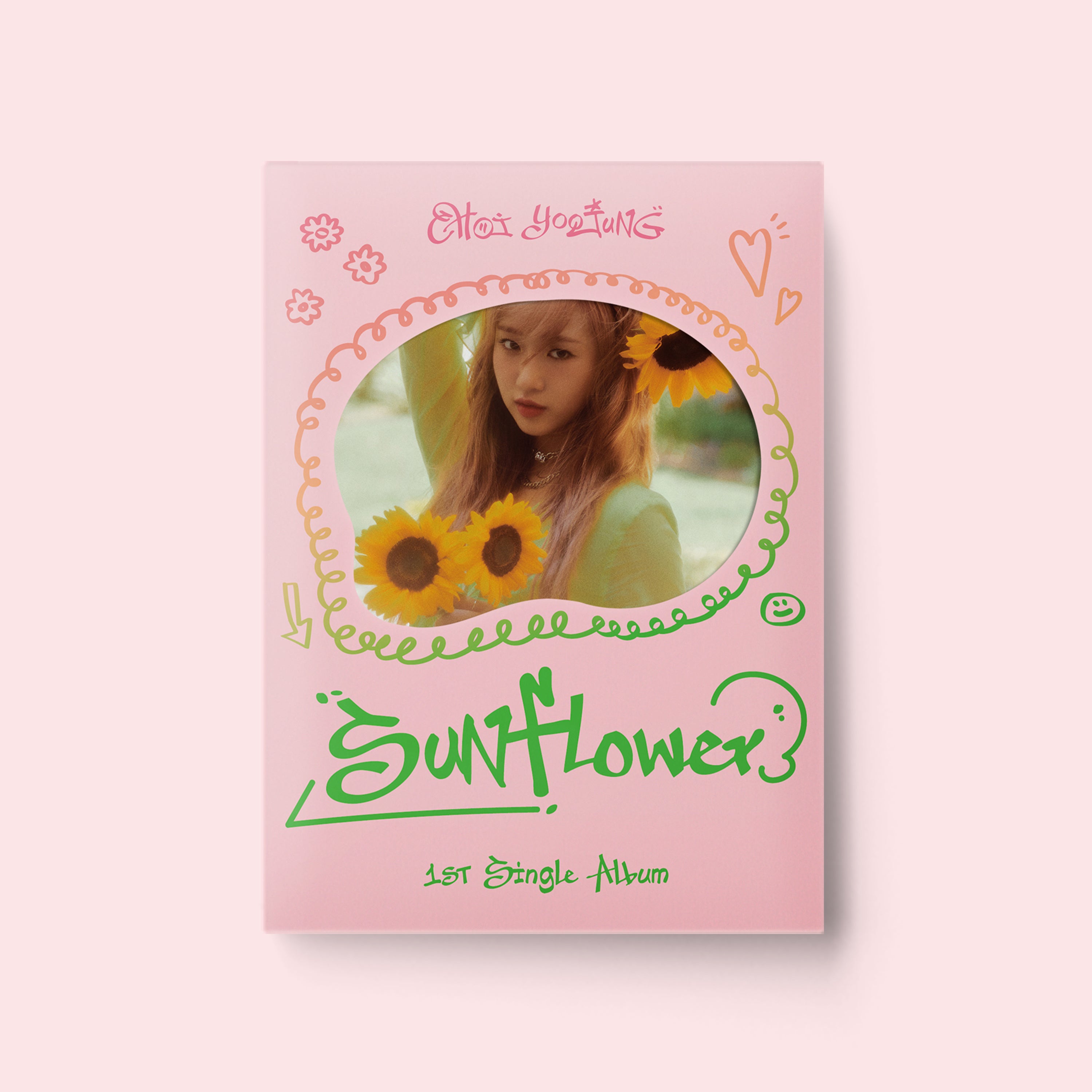 CHOI YOOJUNG 1ST SINGLE ALBUM 'SUNFLOWER' - K-Pop Music Album for Fans, Collectors & Gift Giving | Perfect for Birthday, Anniversary & Special Occasions