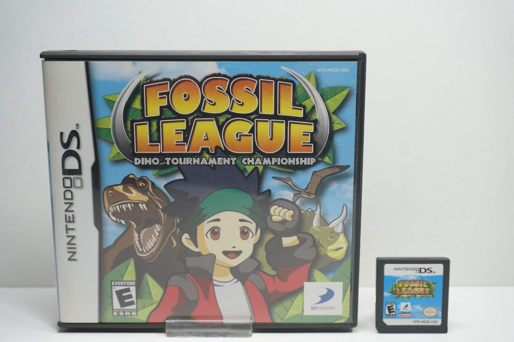 Fossil League D.T.C. Dino Tournament Championship - Nintendo DS Game (Renewed) | Dinosaur Battle RPG for Kids & Teens | Perfect for Travel & Family Game Nights