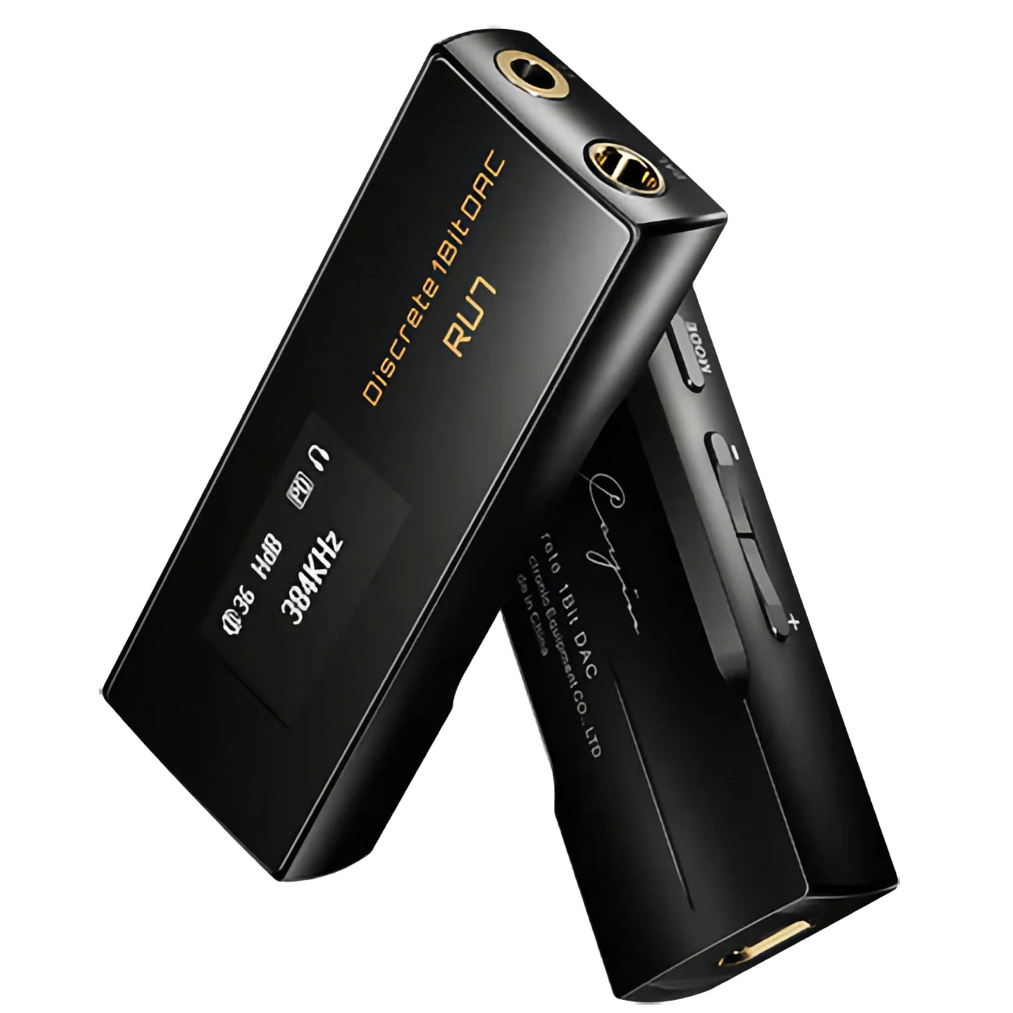 Cayin RU7 Portable 1-Bit USB DAC Headphone Amplifier with Hi-Res Audio - Perfect for Audiophiles, Travel & Home Listening
