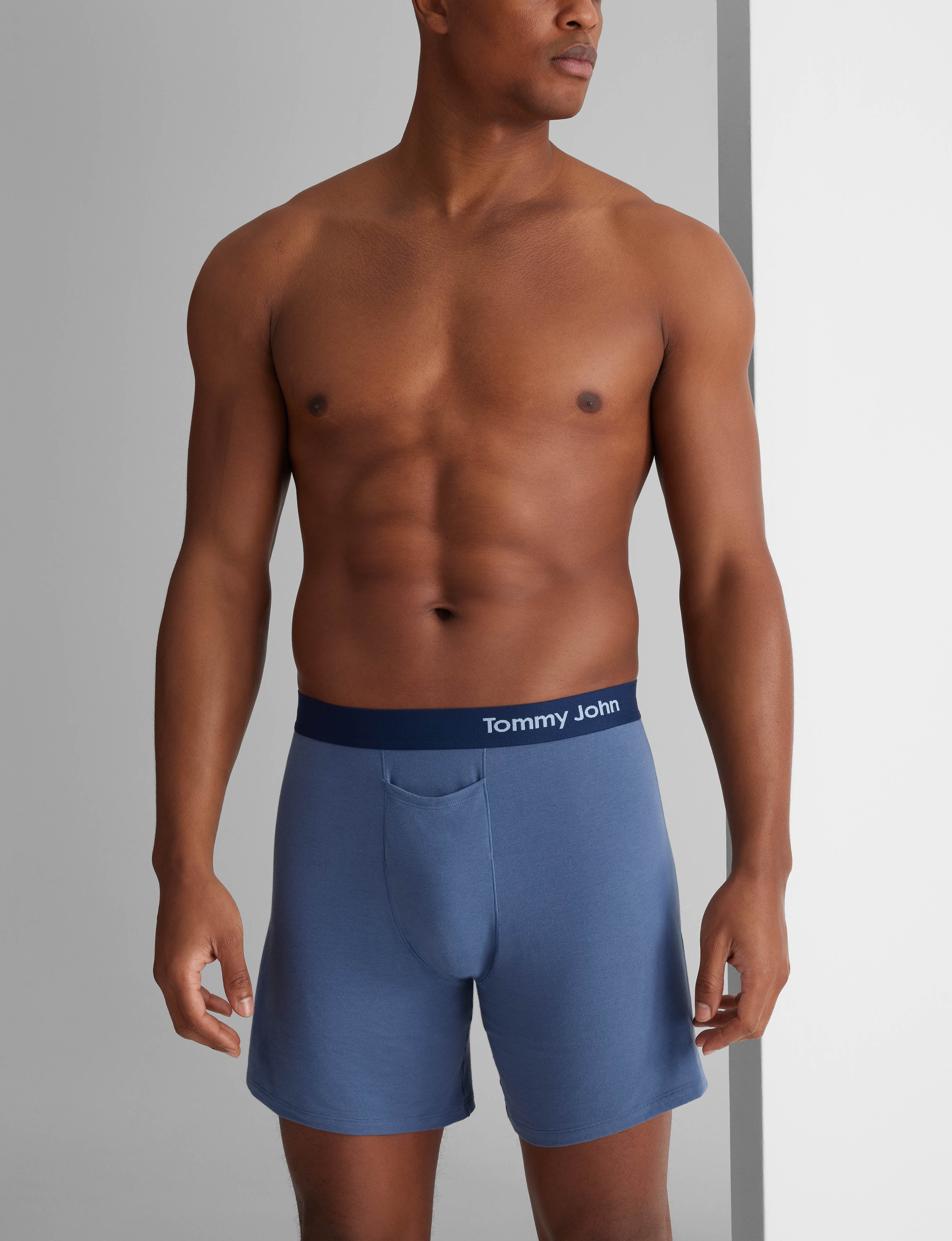 Breathable Cotton Relaxed Fit Boxer Briefs - 6 Pack | Soft & Comfortable Men's Underwear for Daily Wear & Lounge