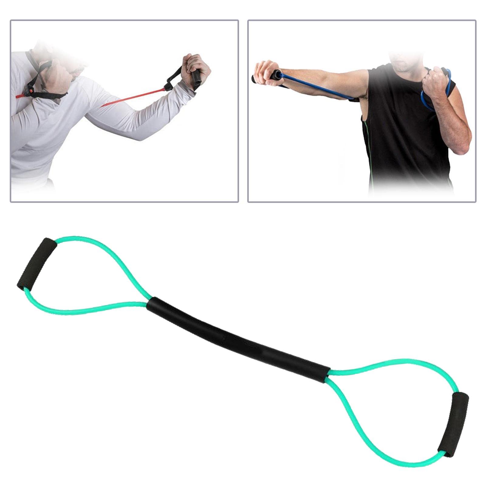 Premium Exercise Resistance Bands with Comfort Handles - Strength Training Tension Ropes for MMA, Shadow Boxing & Indoor Workouts - Ideal for Home Gym, Fitness Training & Thai Women's Workout Routine