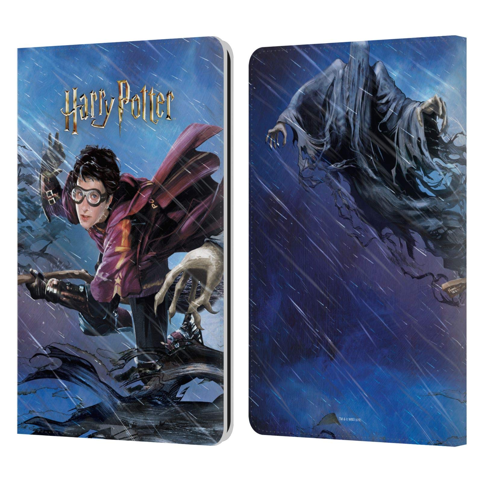 Official Harry Potter Quidditch Prisoner of Azkaban Leather Kindle Case - Compatible with Kindle Paperwhite 1/2/3 | Book Wallet Cover for Reading & Travel Protection | Perfect Gift for Potter Fans