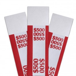 Bulk Currency Straps - Money Bands for Cash Wrapping & Organizing - Perfect for Banks, Retail Stores, and Small Businesses