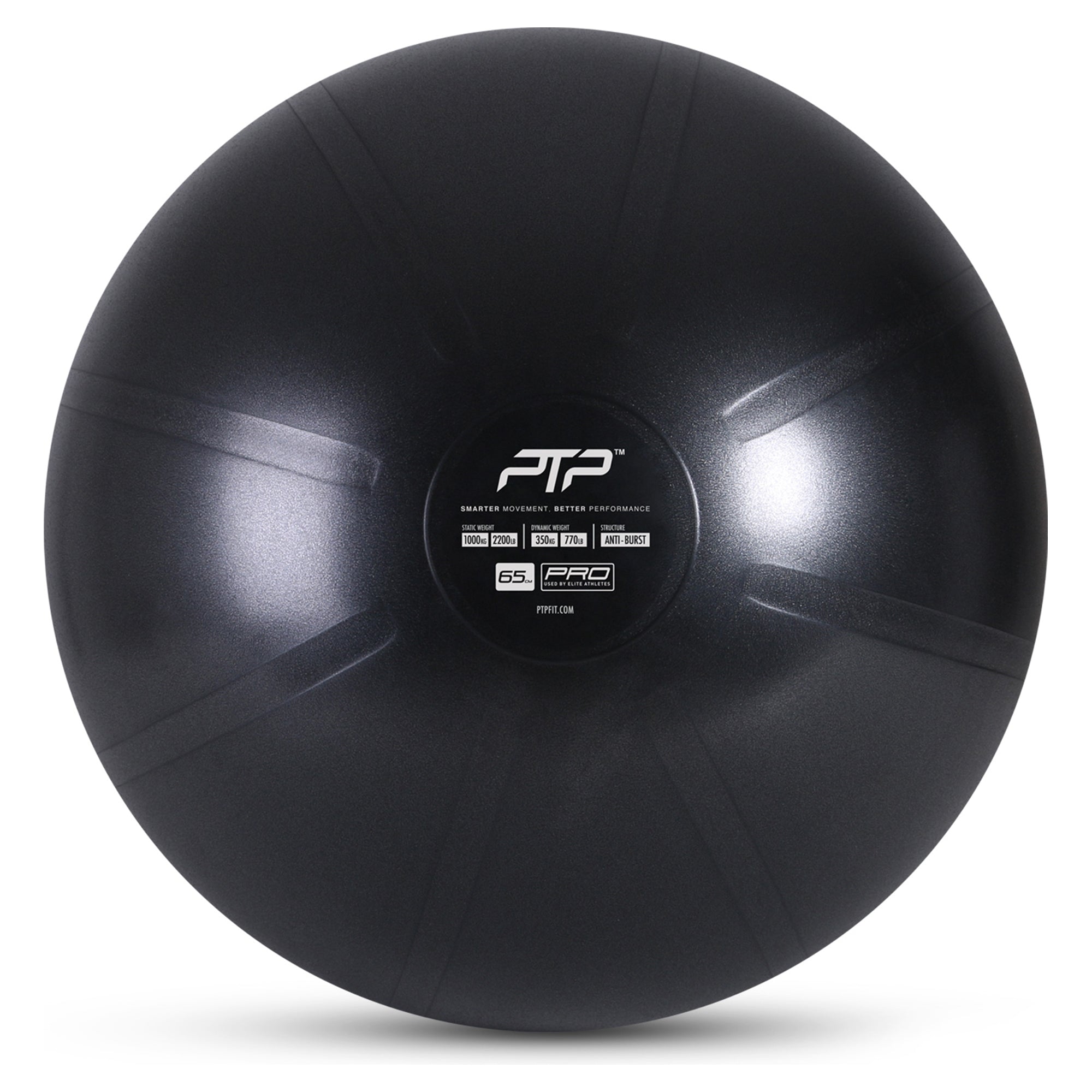 65cm Coreball with Pump - Professional Exercise Ball for Yoga, Pilates & Fitness - Perfect for Home Gym, Workouts & Physical Therapy