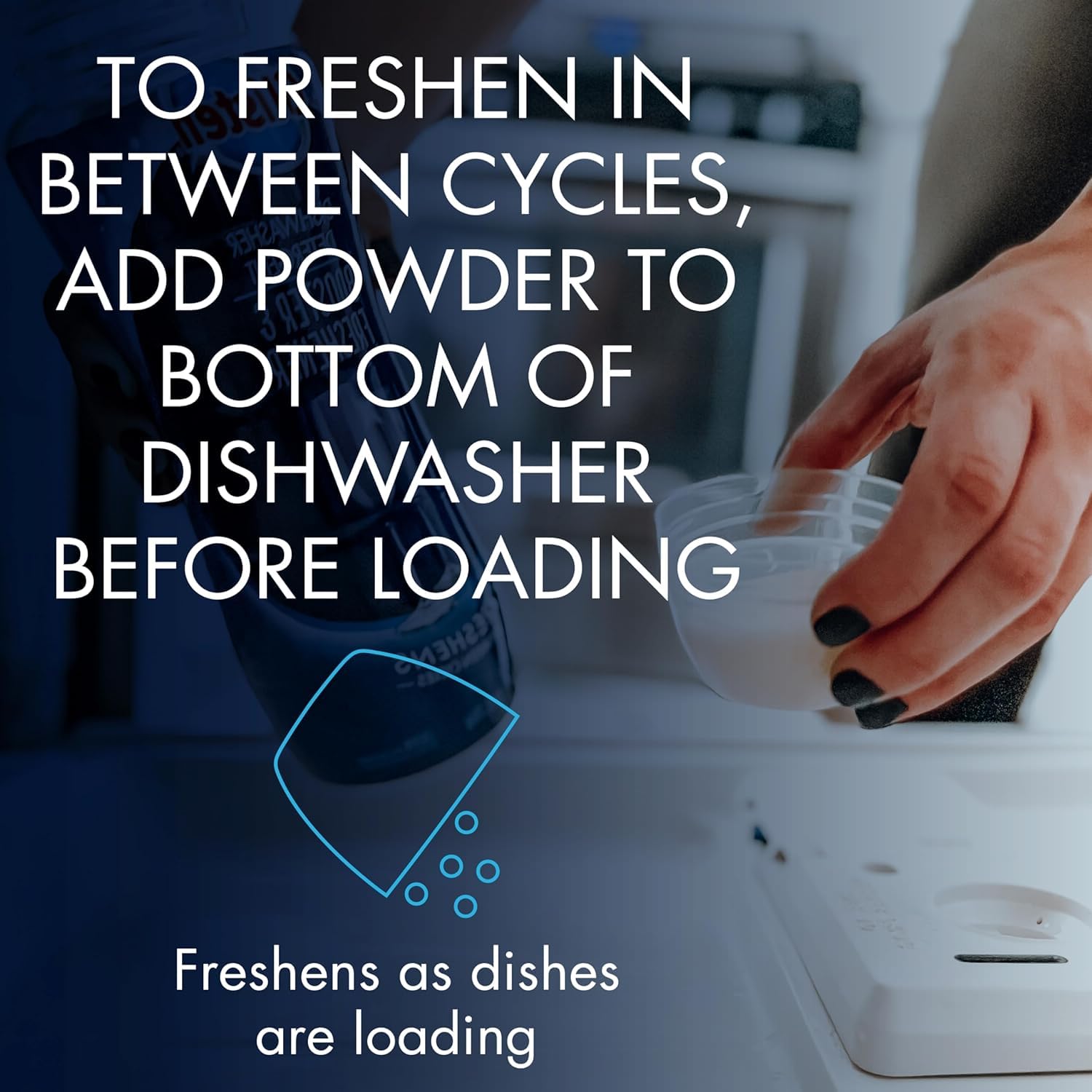Glisten Dishwasher Magic Machine Cleaner & Disinfectant 2-Pack | Dishwasher Detergent Booster & Garbage Disposal Foaming Cleaner | Deep Cleans & Freshens Appliances for Sparkling Dishes