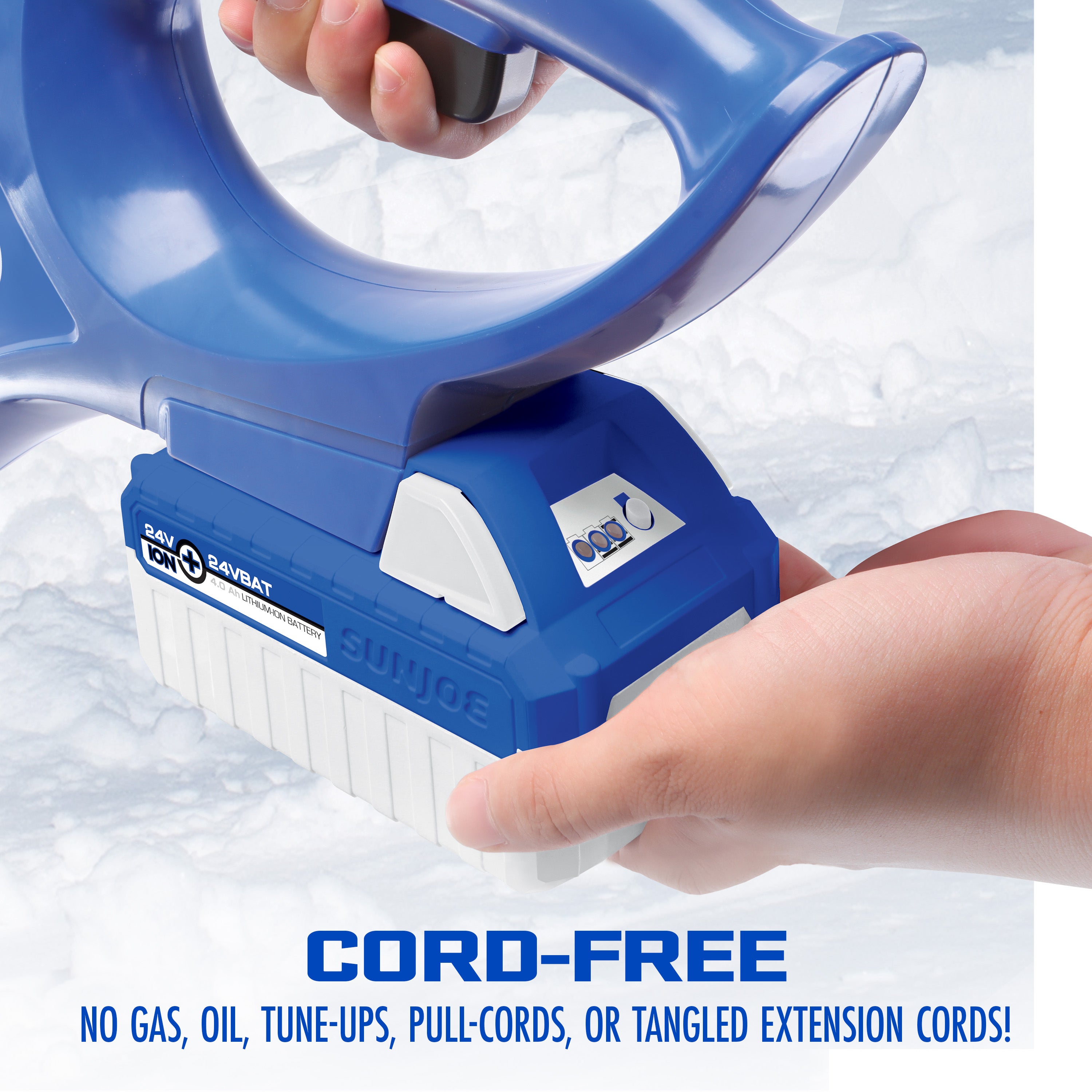 Snow Joe + Sun Joe 24V 4.0Ah Cordless Power Tool Starter Kit with 2 Batteries & Dual Port Charger | SK2D Certified | Perfect for Home DIY Projects & Outdoor Yard Work