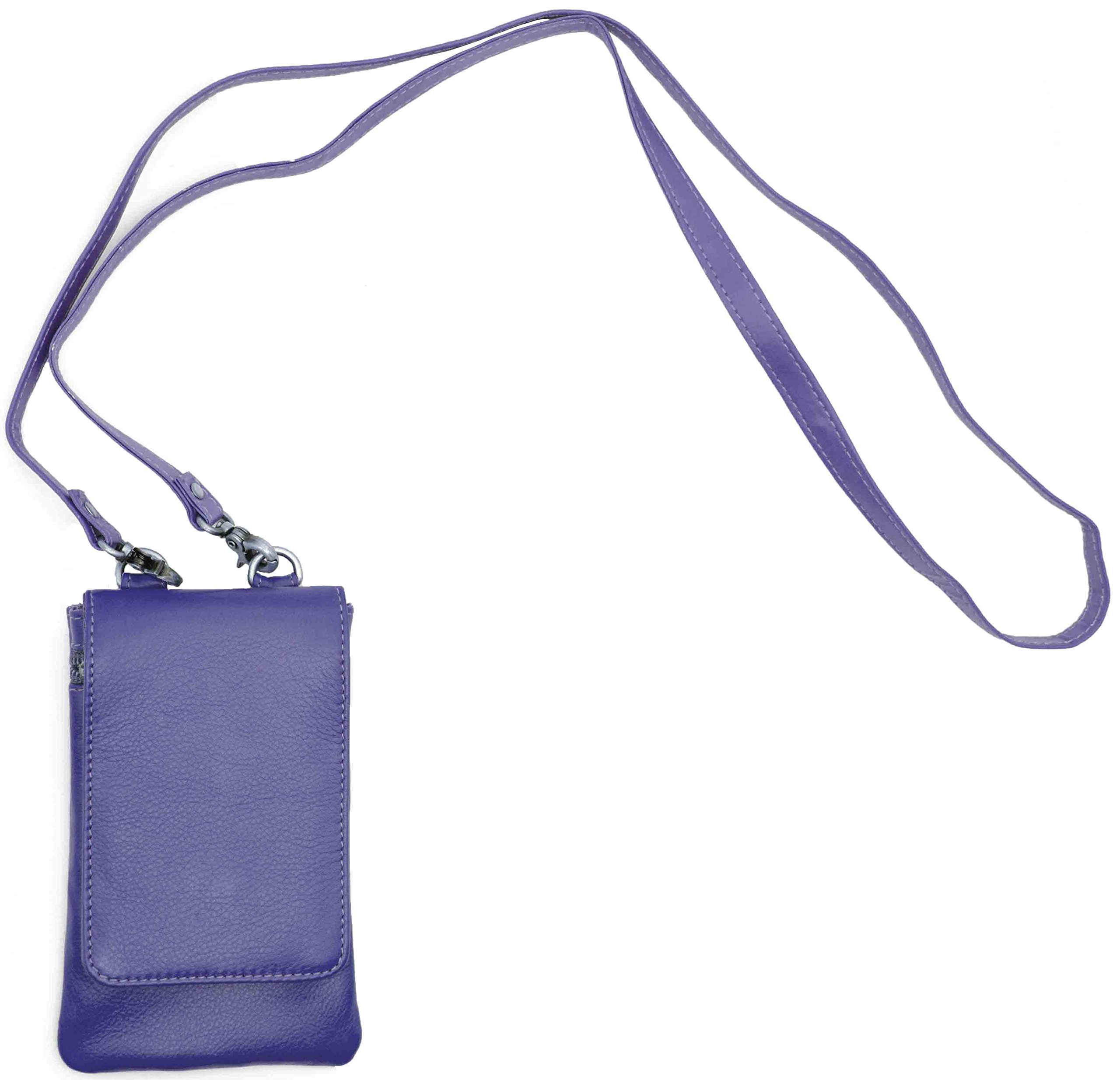 Genuine Cowhide Leather Mini Crossbody Wallet Shoulder Bag for Women - Stylish & Compact Night Out Essential for Parties, Travel, and Daily Use