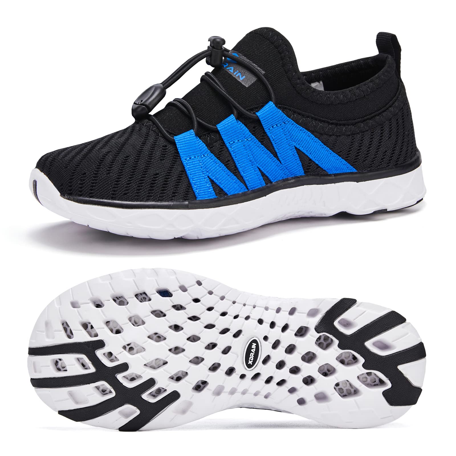 ALEADER Quick Dry Water Shoes for Kids - Slip-On Toddler & Youth Sizes | Beach, Pool, Swimming & Outdoor Activities