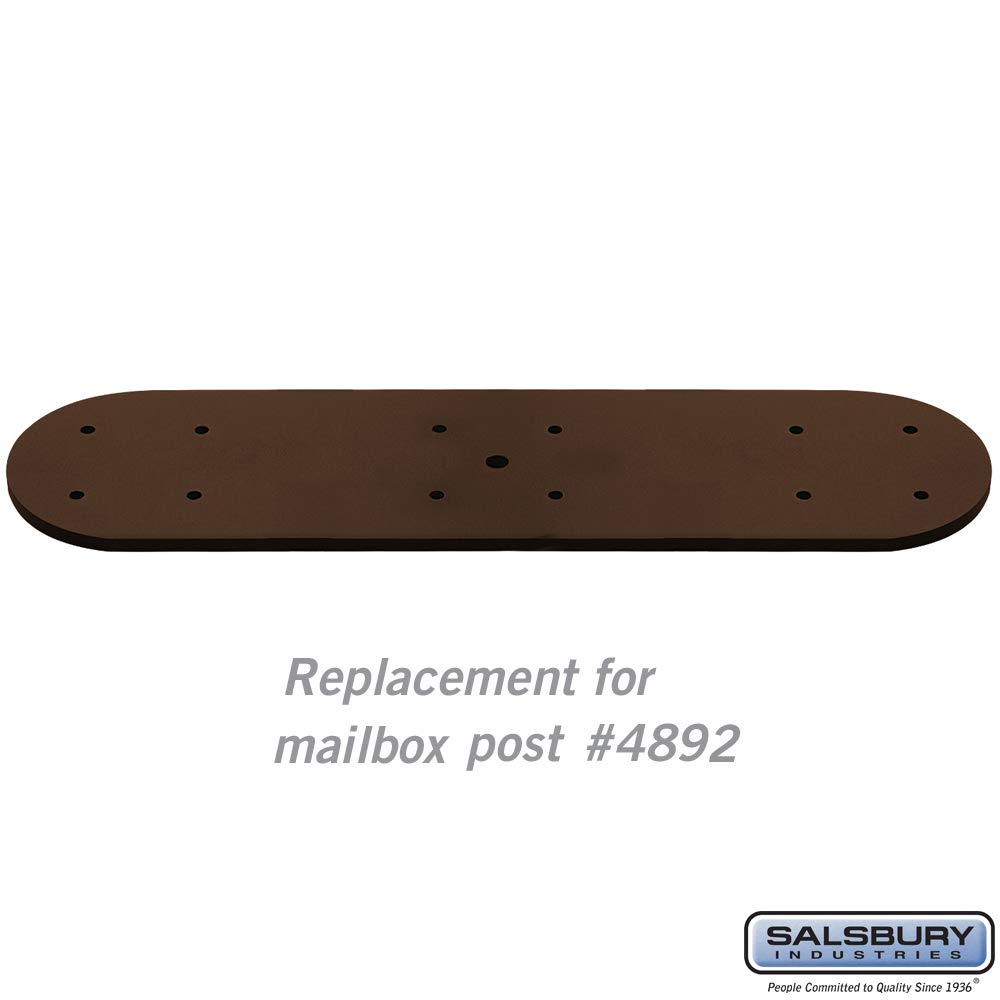 Salsbury Industries 4898BRZ Bronze 2-Sided Arm Kit Replacement for Classic Mailbox Post | Durable Mailbox Accessory for Residential & Commercial Use