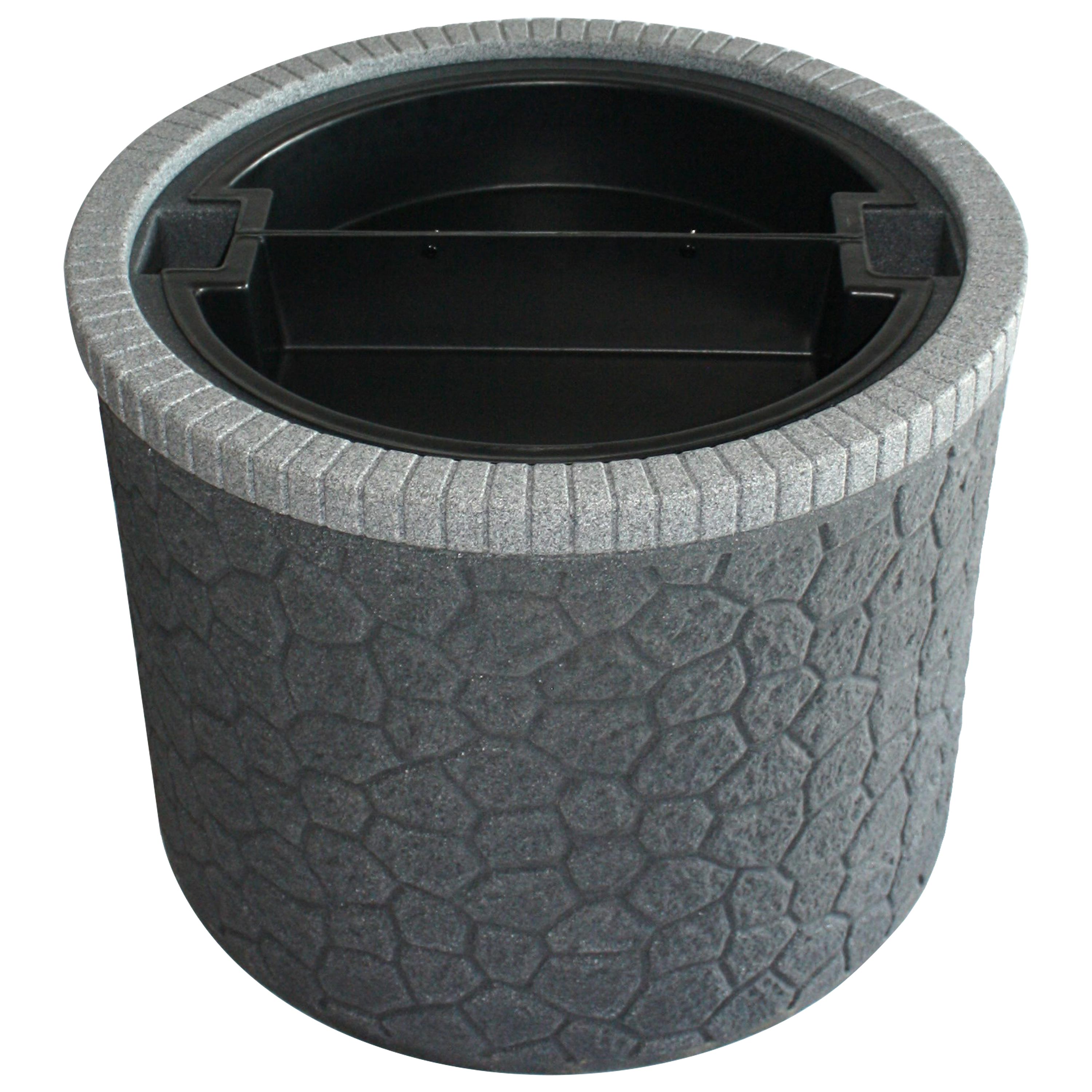 35 Gallon Decorative Septic Tank Cover - Durable Outdoor Basin Planter Enclosure for Yard, Garden & Landscape Design