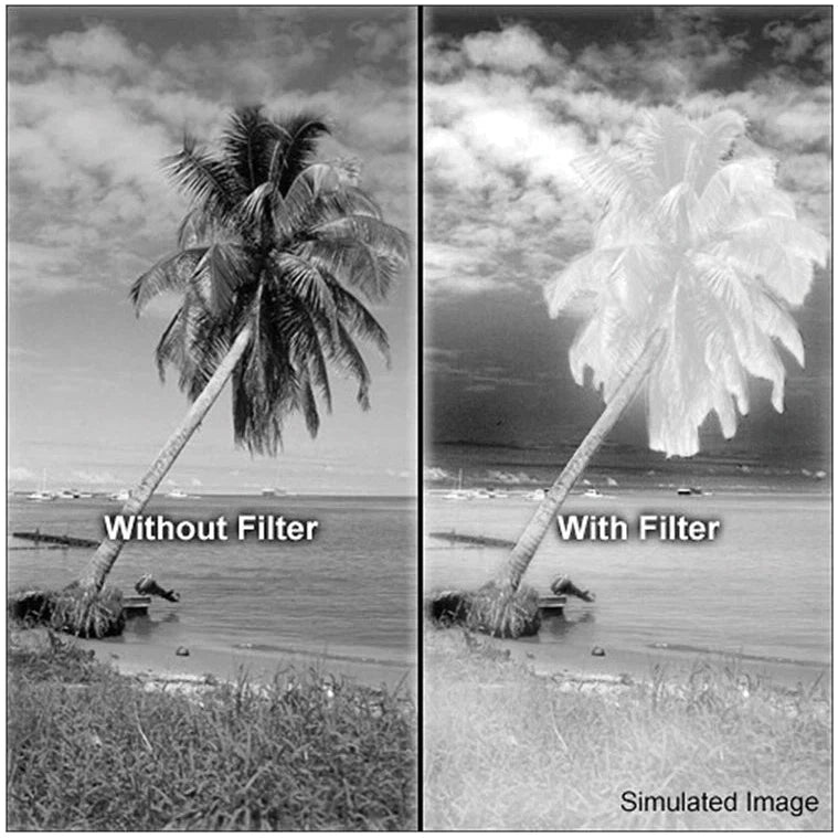 Hoya 52mm R72 Infrared Filter for DSLR & Mirrorless Cameras - Enhance Black & White Photography, Astrophotography & Creative Effects