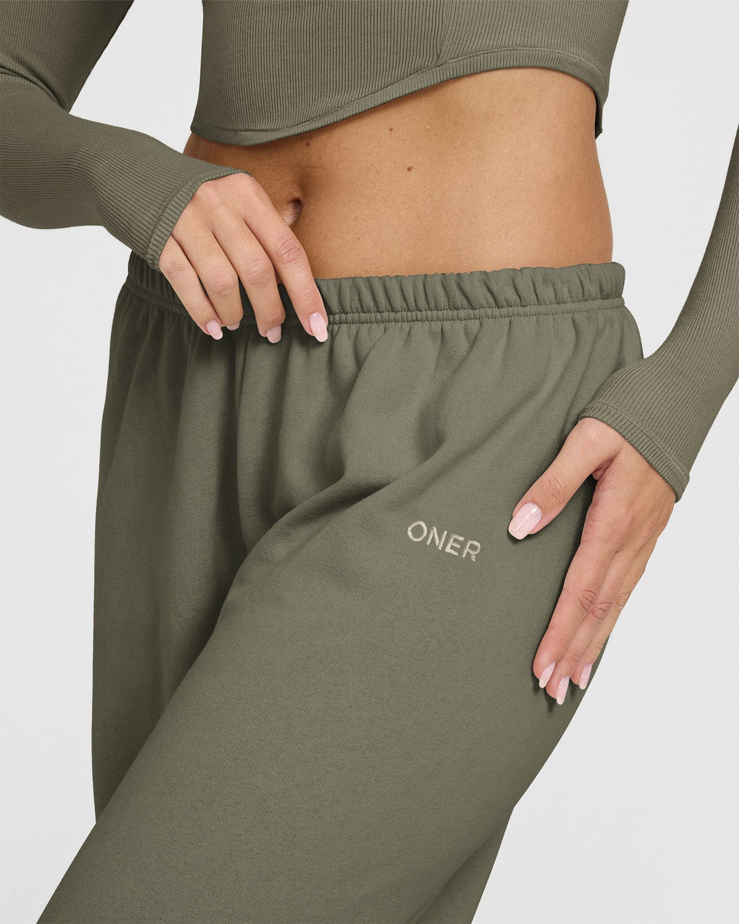 Premium Mid-Weight Jogger Pants for Men & Women - Comfortable Alpine Green Casual Sweatpants for Running, Lounge & Everyday Wear