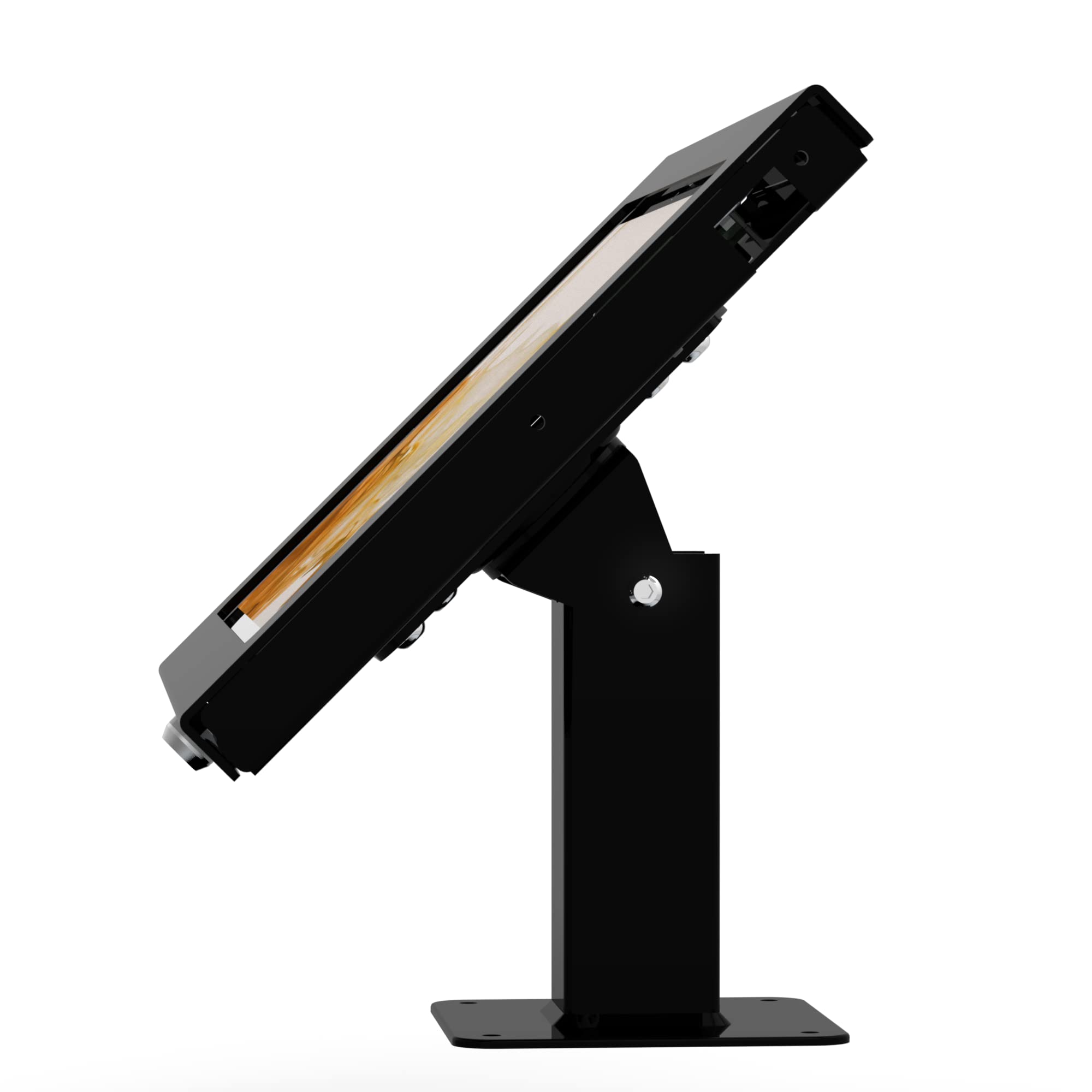 TABcare Anti-Theft Security Metal Case for Samsung Galaxy TAB A8 10.5 Inch - 360° Rotating Stand with 180° Tilt, Shockproof Protection (Black) | Perfect for Work, Travel & Home Use