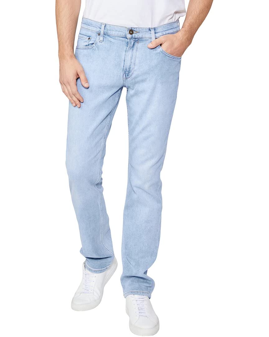PAIGE Men's Normandie Straight Leg Jean - Classic Denim Pants for Casual & Business Wear | Comfortable & Stylish Men's Jeans for Everyday Outfits & Office Looks