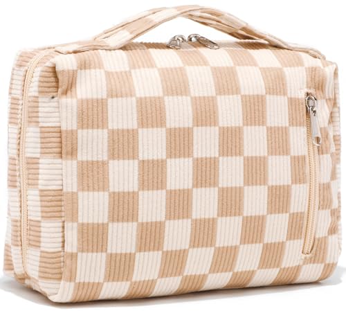 Corduroy Checkered Brown
