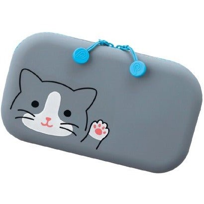 PuniLabo Zipper Pouch by LIHIT LAB - Premium Organizer for Stationery, Cosmetics & Travel Essentials - Perfect for School, Office & Daily Use