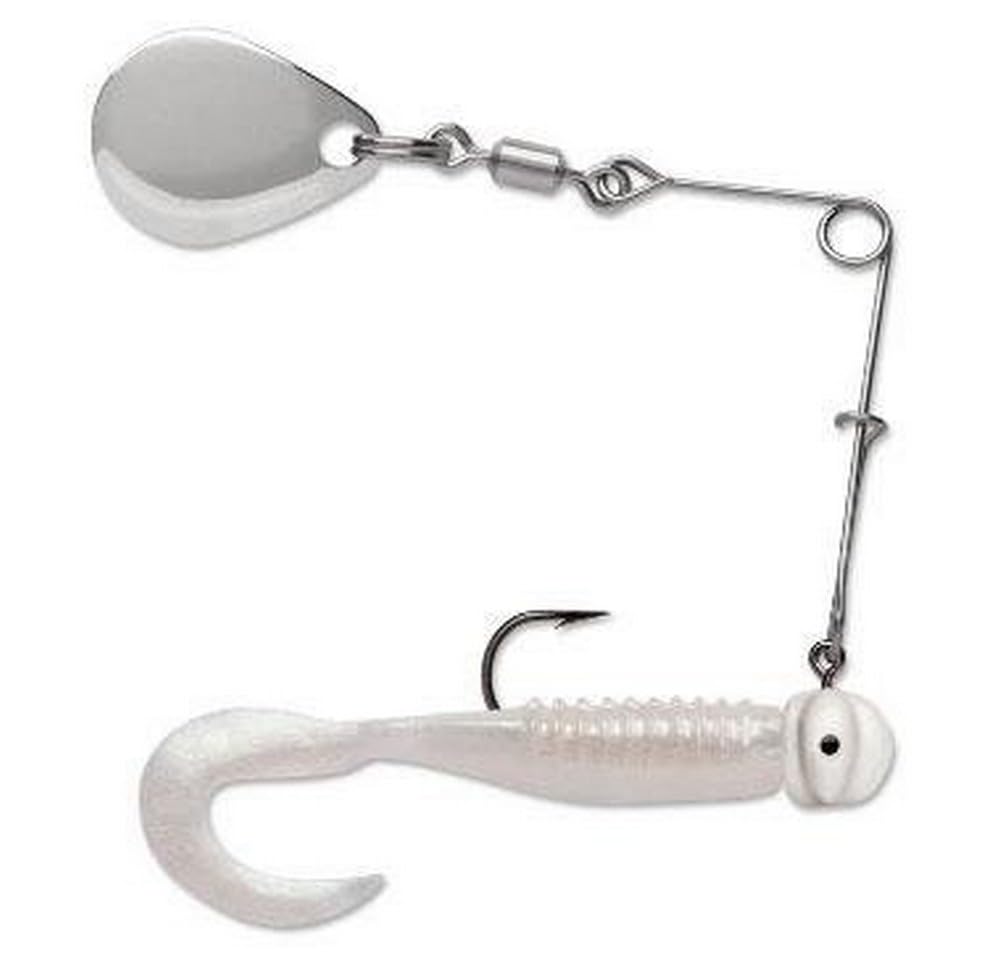 VMC Curl Tail Spinnerbait 1/16 oz - Premium Fishing Lure for Bass, Pike & Walleye - Ideal for Freshwater & Saltwater Fishing