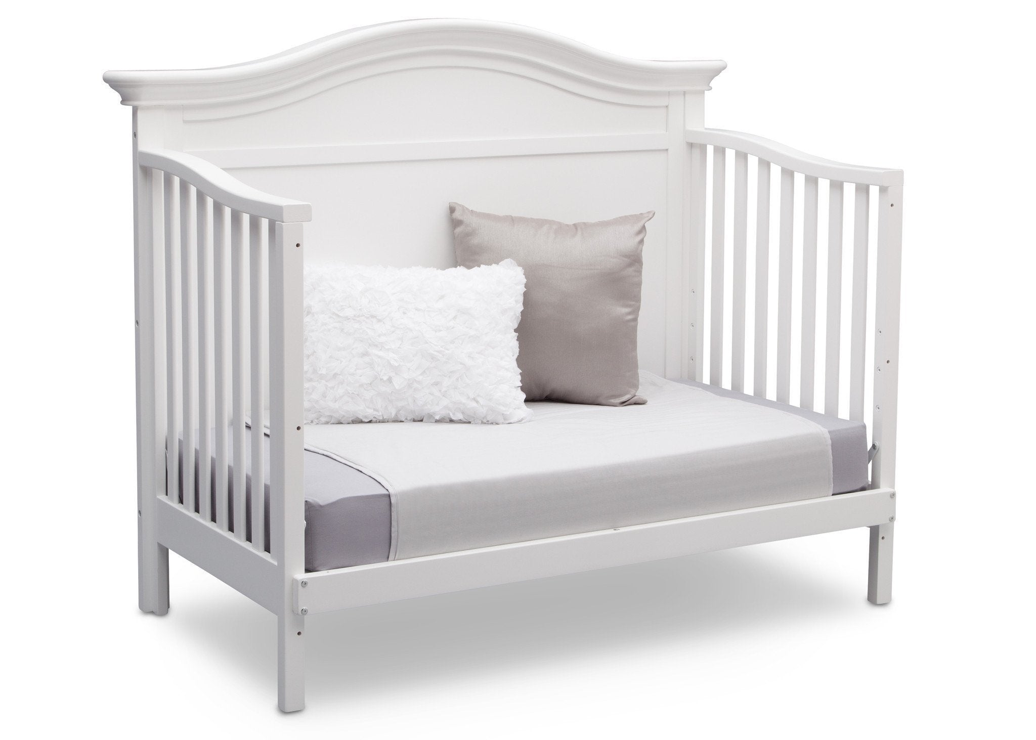 Bethpage 4-in-1 Convertible Baby Crib - Toddler Bed, Daybed & Full-Size Bed - Safe & Stylish Nursery Furniture for Boys & Girls - Perfect for Newborns to Teens Bedroom