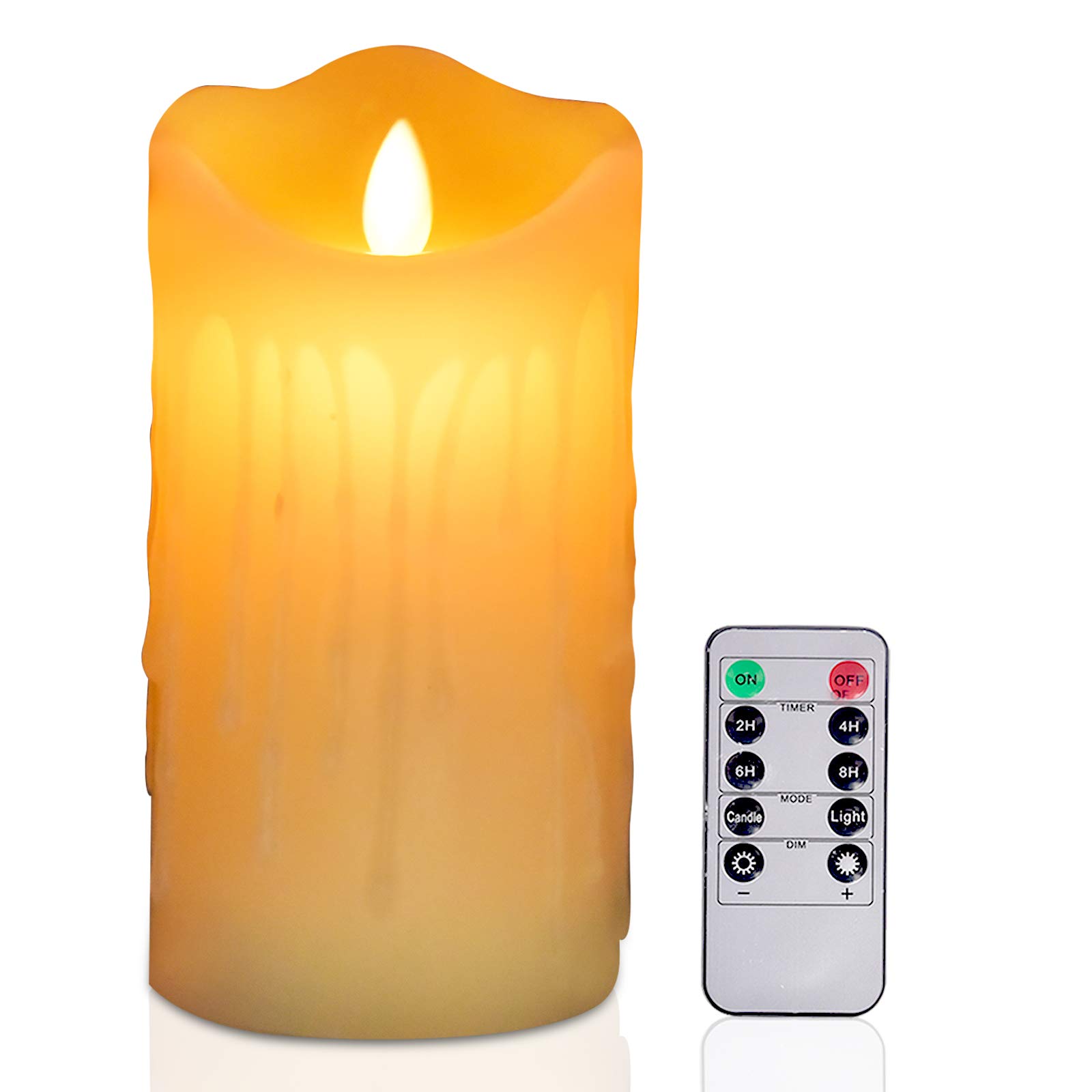 LED Flameless Candles with Remote - 6