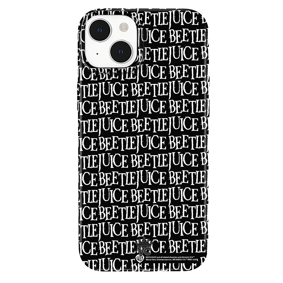 Beetlejuice iPhone Case - Premium Protective Cover for iPhone 13/14/15 - Unique Movie Inspired Design - Perfect for Halloween, Cosplay, and Movie Fans