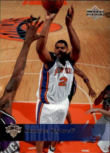 2006-07 Upper Deck #136 Maurice Taylor NBA Basketball Trading Card - Rare Collectible for Fans & Investors - Perfect for Display, Trading, and Memorabilia Collections