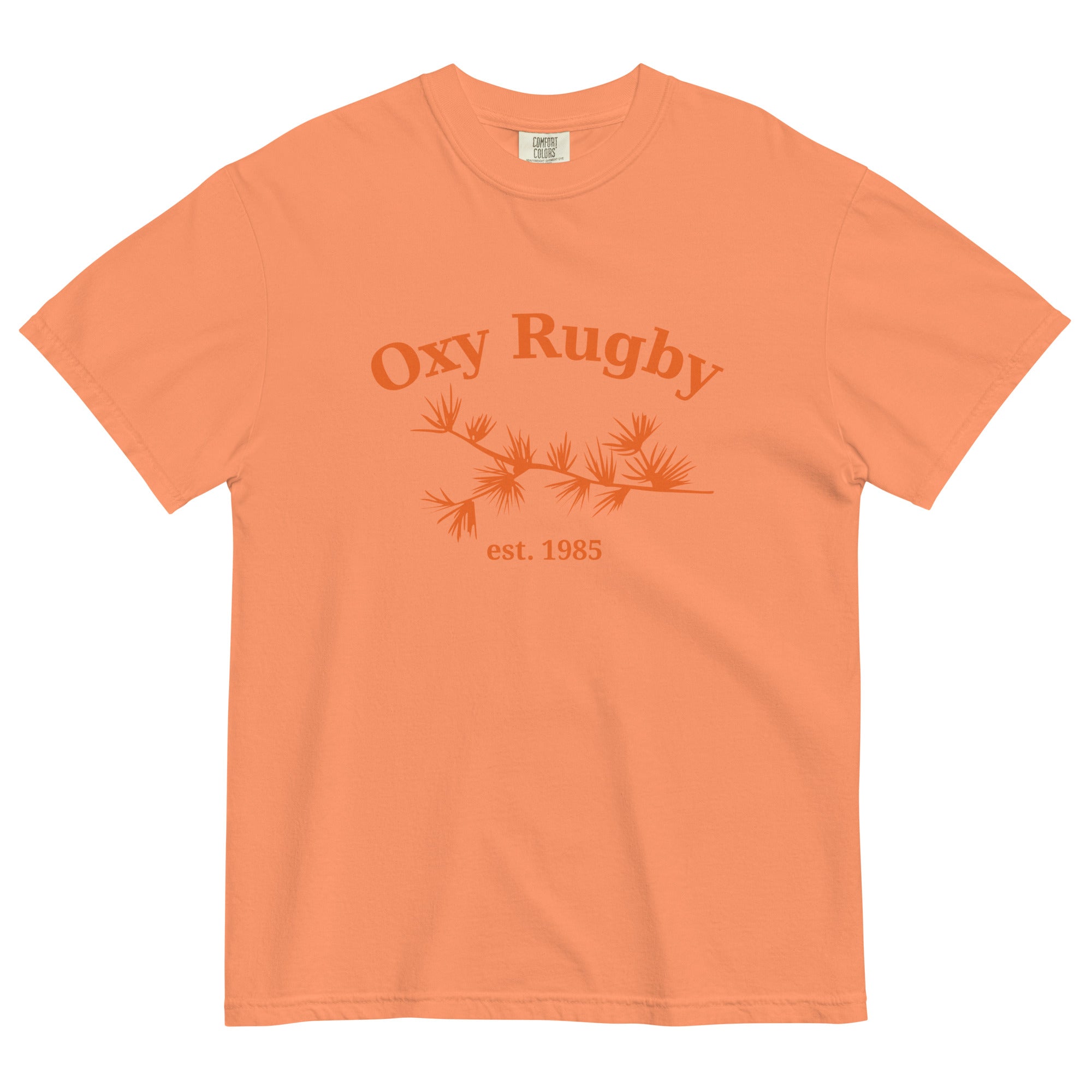Oxy Rugby Garment Dyed T-Shirt - Vintage Style Cotton Tee for Men | Casual Wear, Street Fashion & Sporty Outfits