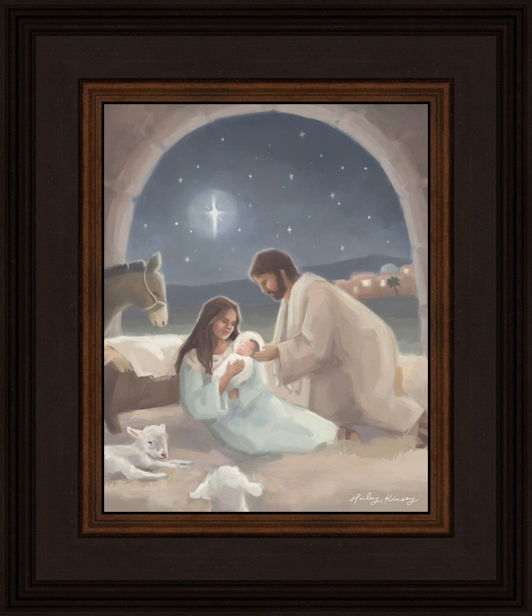 Behold Him By Hailey Kinsey - Inspirational Christian Wall Art for Home & Church Decor | Perfect for Living Room, Bedroom & Office