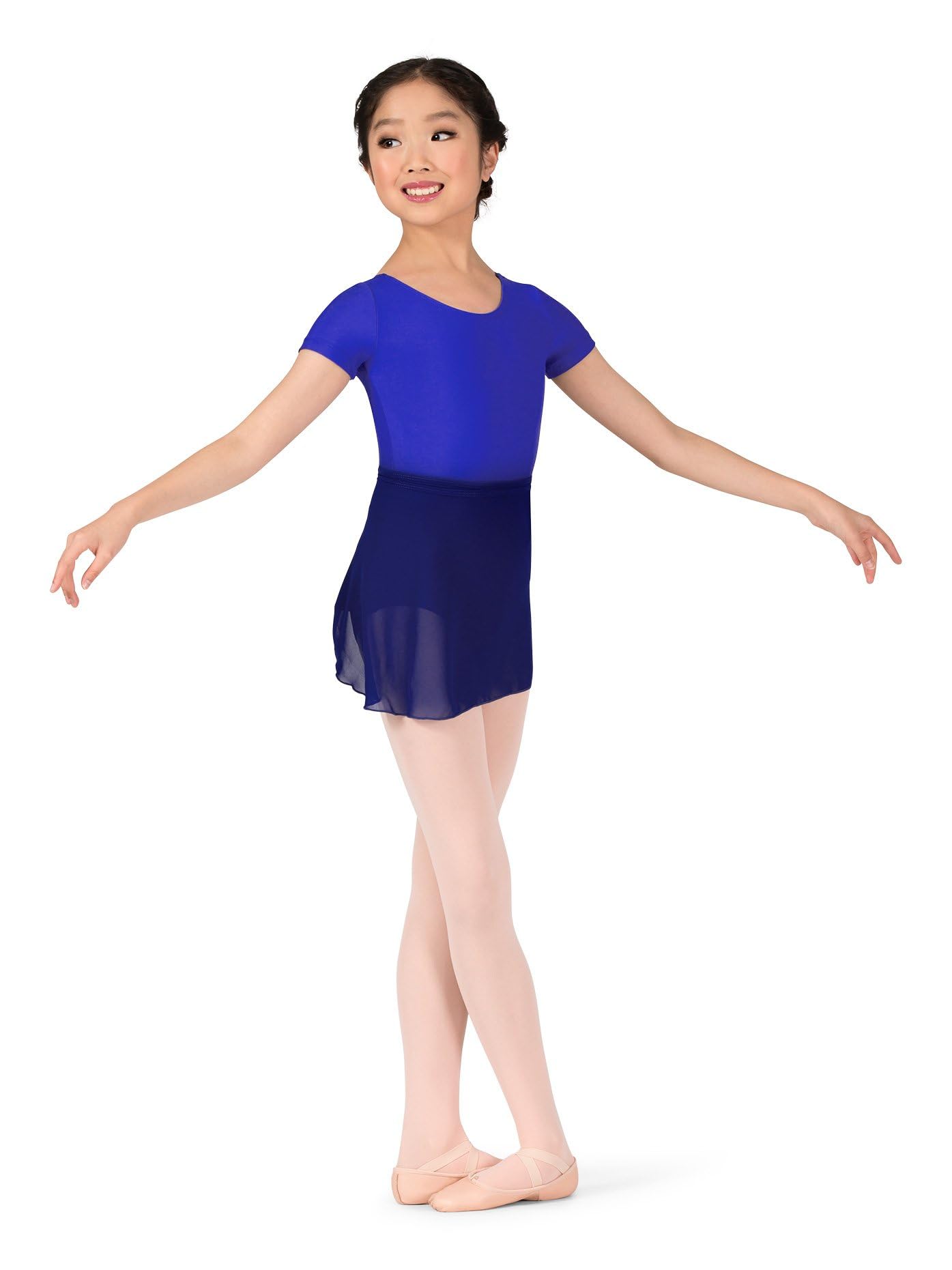 Women's Classic Ballet Wrap Skirt - Stretchy Dance Skirt for Ballet, Jazz & Contemporary - Perfect for Dance Class, Performances & Practice