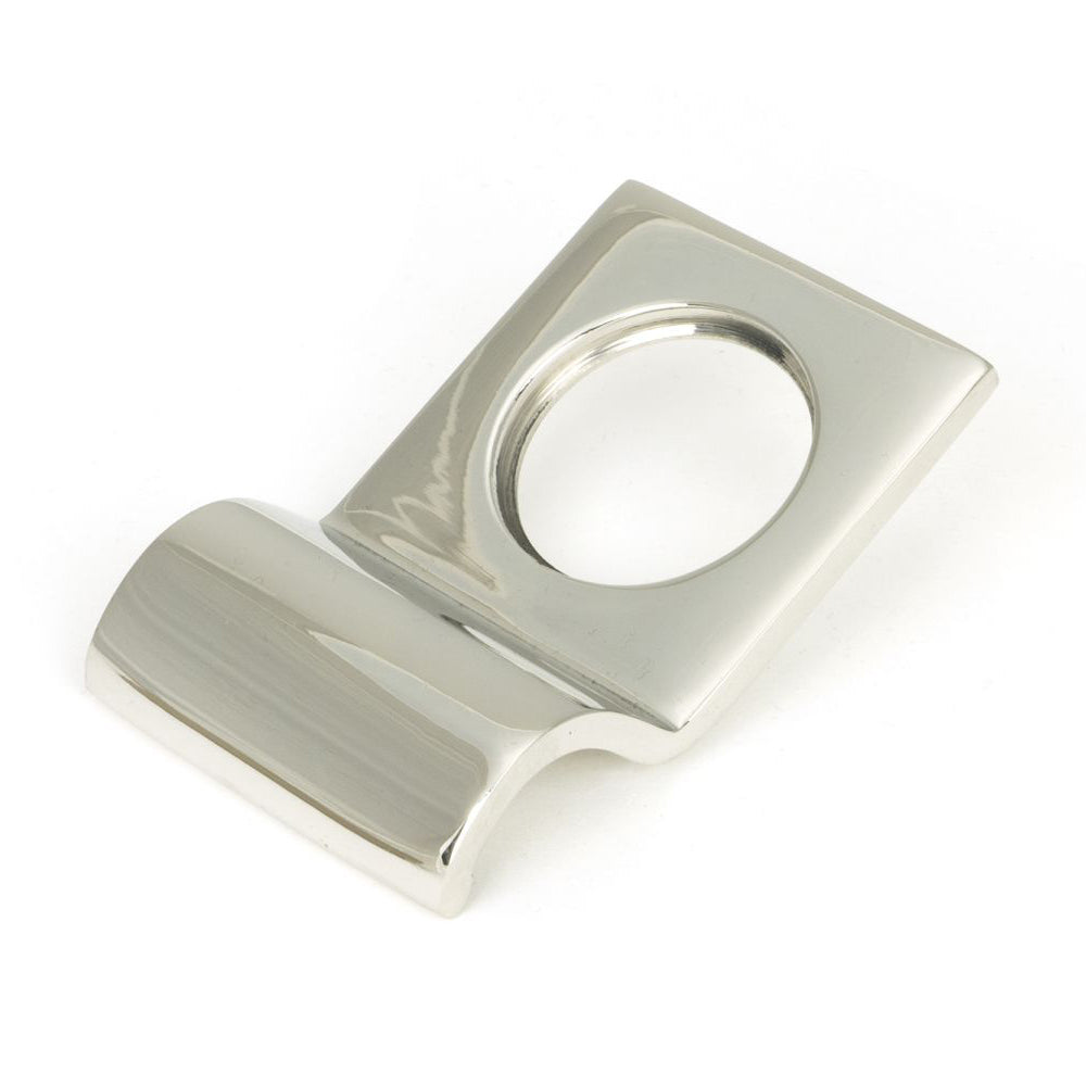 Stainless Steel Square Cabinet Latch Pull - Polished Finish for Drawers, Cabinets & Furniture - Durable & Stylish Hardware for Home & Office Use