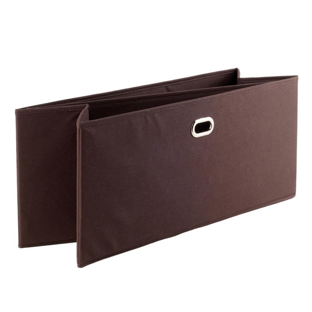 Winsome Wood Torino Chocolate Storage Organizer for Home Office, Living Room, and Bedroom