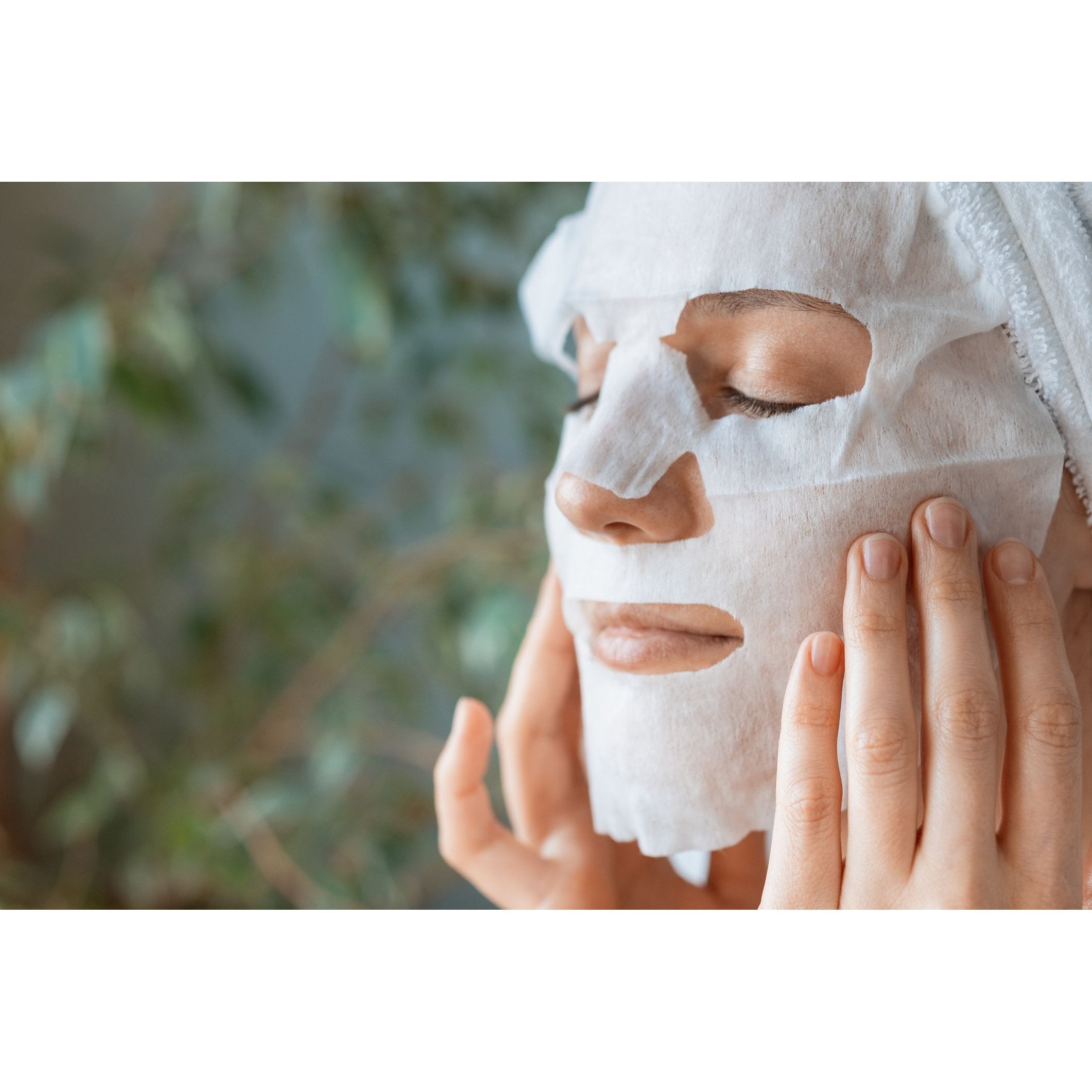 Allna Organic Night Time Hydrating Cica Face Mask 30 Sheets - Korean Skincare for Dry Skin, Overnight Repair & Moisturizing - Perfect for Night Routine & Spa Days
