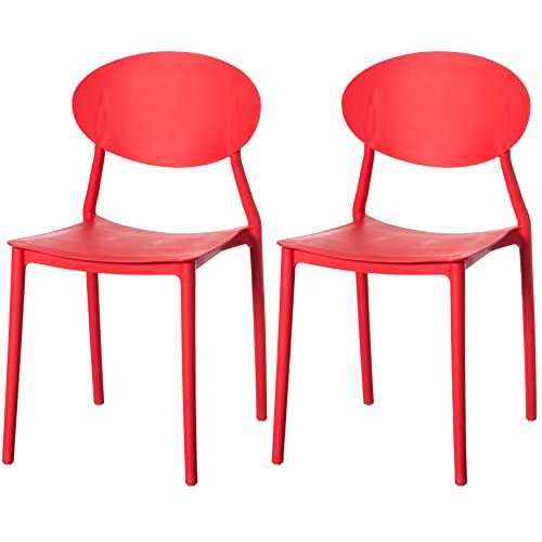 Set of 2 Red