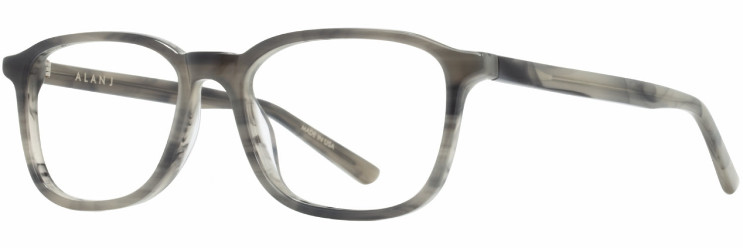 Alan J AJ122 Eyeglasses - Lightweight Metal Frame Glasses for Men & Women - Trendy Retro Round Eyewear for Reading, Driving & Daily Use