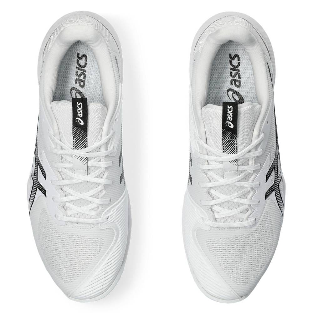 ASICS Solution Speed FF 3 Men's Tennis Shoes - Lightweight Performance Court Shoes for Men (White/Black) | Ideal for Competitive Tennis Matches & Training Sessions