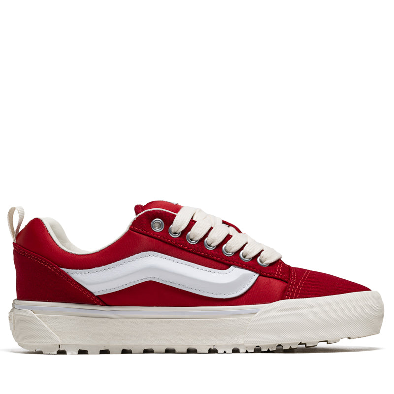 Vans Knu Skool MTE 1 LX Sneakers - Mercer/Chili Pepper Color - Waterproof Winter Shoes for Hiking & Streetwear Fashion