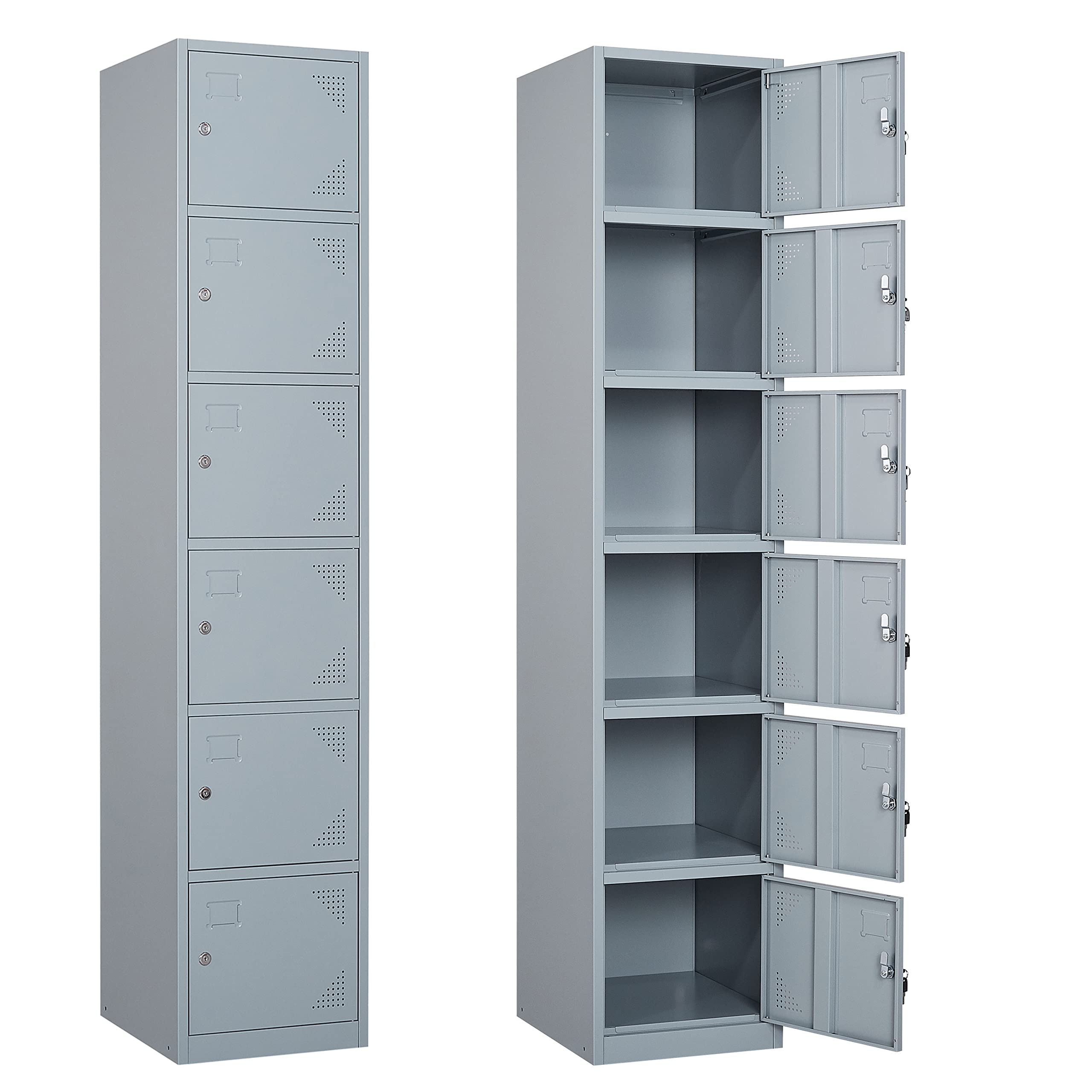 Yizosh 6-Door Metal Locker - 71