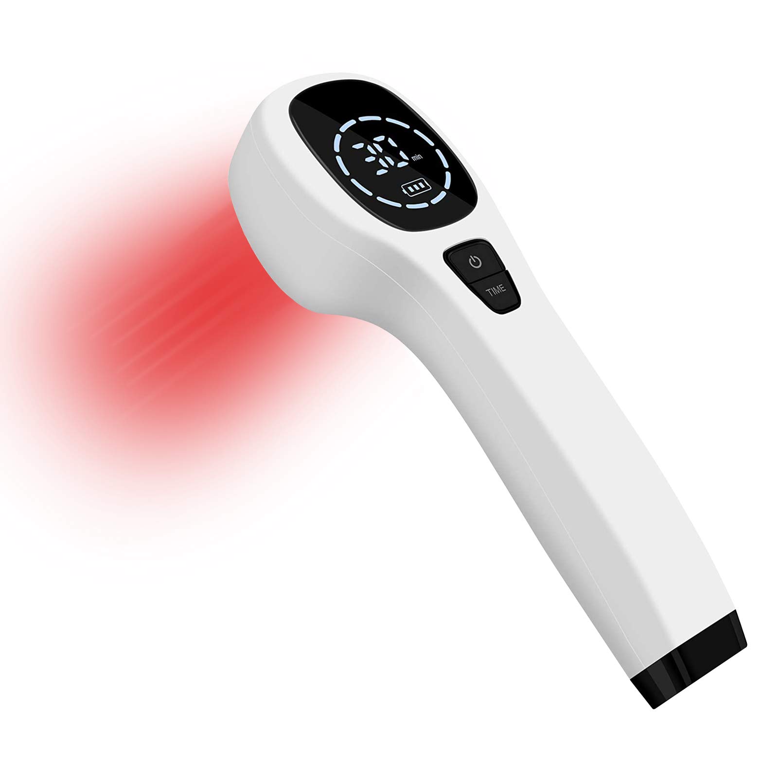Best Red Light Therapy Device for Pain Relief - 650nm & 808nm Infrared Light for Muscle, Knee, Shoulder, Back Pain - Portable Handheld Unit with Safety Goggles (4*808nm LEDs) - Perfect for Home Use, Physical Therapy & Recovery
