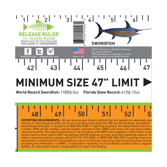 8 Knots Release Rulers - Premium Measuring Tools for Crafting, DIY Projects & Woodworking | Perfect for Quilting, Sewing & Leatherworking