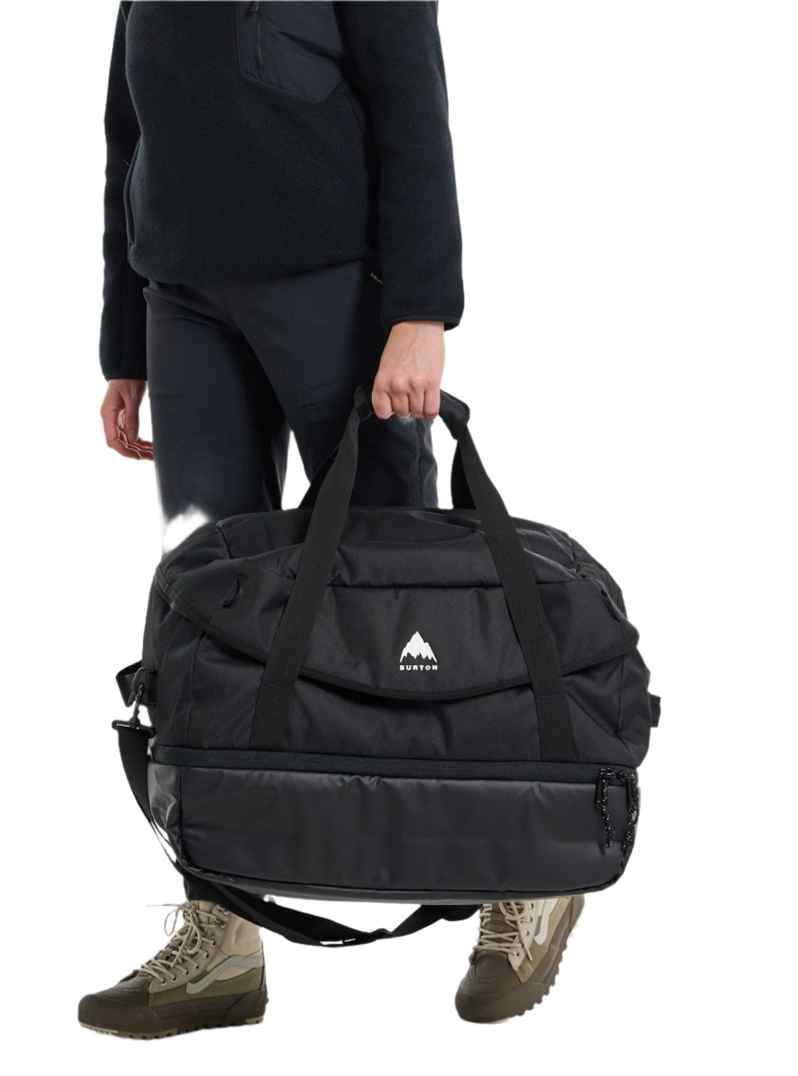 Burton Gig 70L Duffle Bag - Large Travel Duffel for Camping, Gym & Sports Gear - Water-Resistant Luggage with Shoulder Strap (2025 Model)