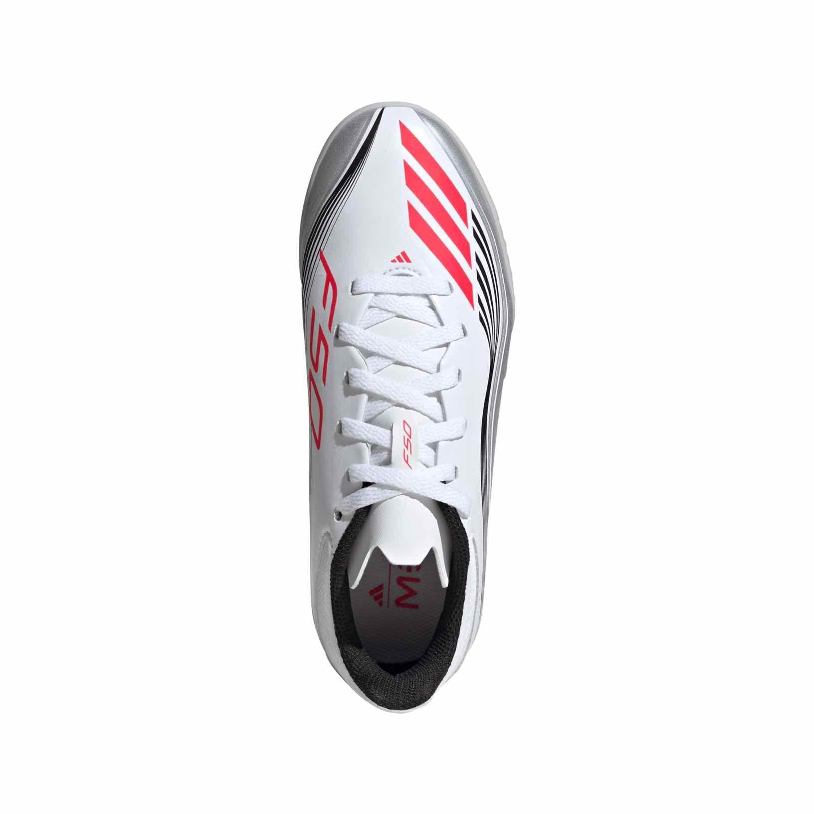 adidas F50 Messi League Turf Jr Soccer Cleats - Kids Football Shoes for Artificial Grass - Perfect for Youth Training & Matches
