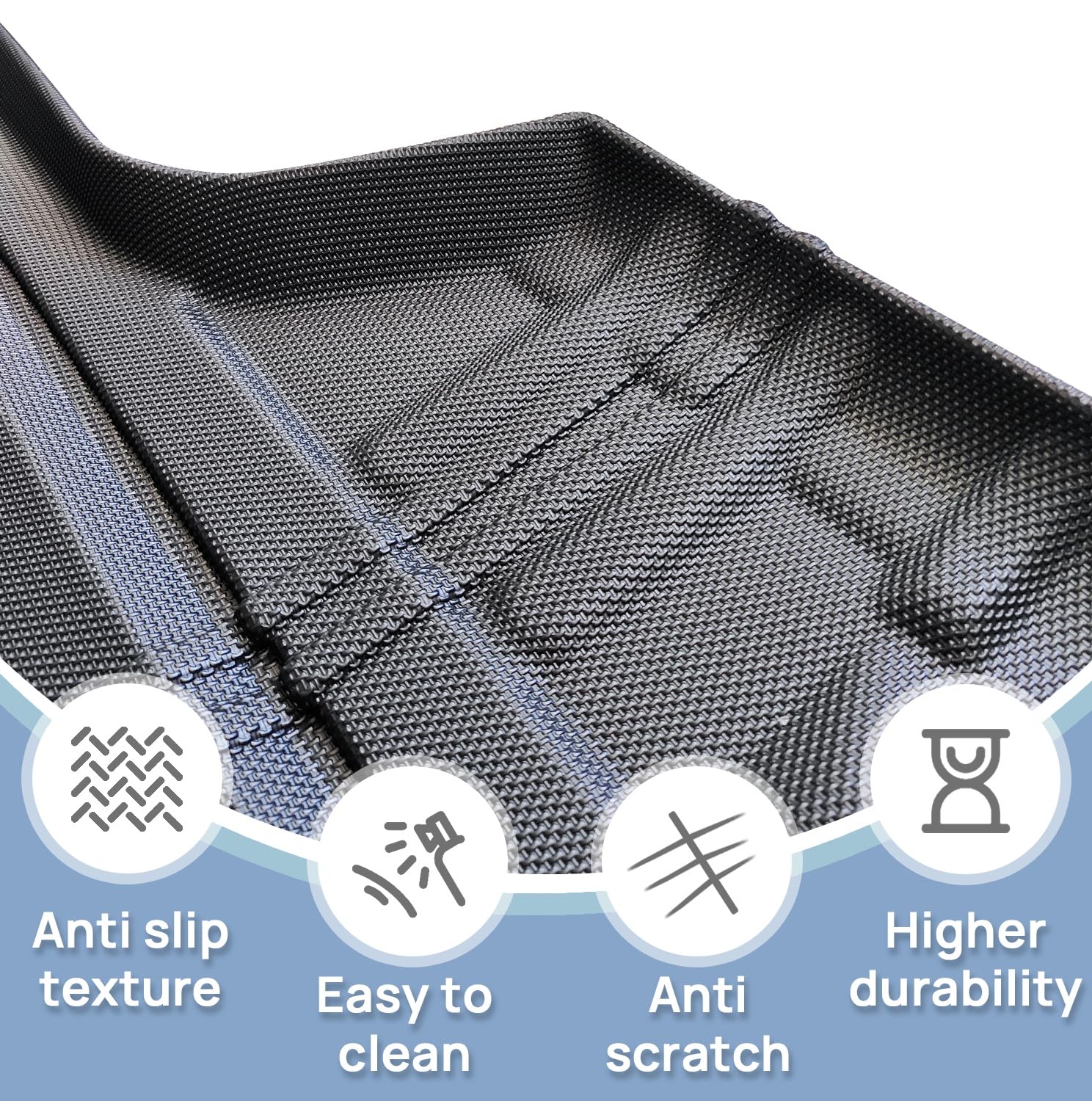 Heavy Duty TPE Truck Bed Mat for 2015-2022 Chevy Colorado & GMC Canyon | 5FT All-Weather Bed Liner | Cargo Protection Accessories | Perfect for Hauling, Camping & Off-Road Adventures