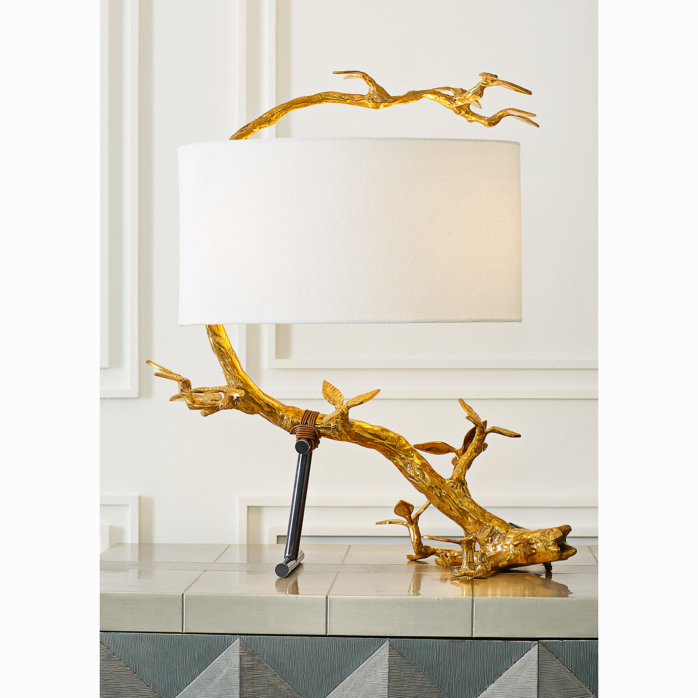 Kyoto Table Lamp - Modern Japanese Style LED Desk Light for Bedroom, Living Room & Office - Perfect for Reading, Working & Relaxing