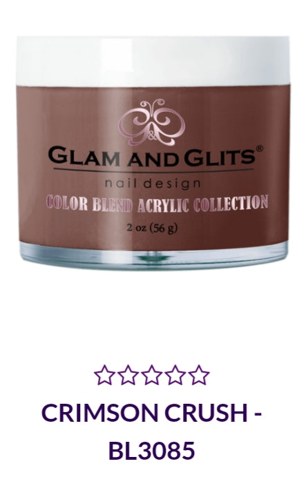 GLAM AND GLITS COLOR BLEND COLLECTION VOL.2 - BL3085 - 2 oz CRIMSON CRUSH Eyeshadow Palette | Professional Makeup Kit for Party, Wedding & Special Occasions