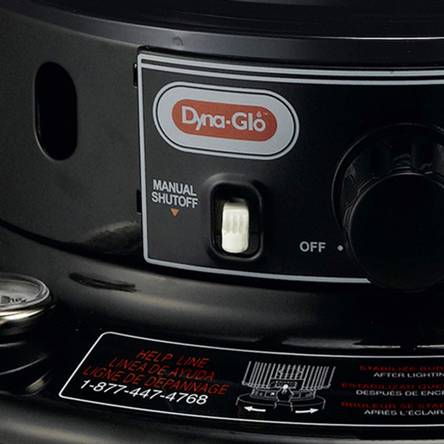 Dyna-Glo WK24BK 23,800 BTU Indoor Kerosene Convection Heater - Black | Portable Space Heater for Garages, Workshops & Emergency Heating