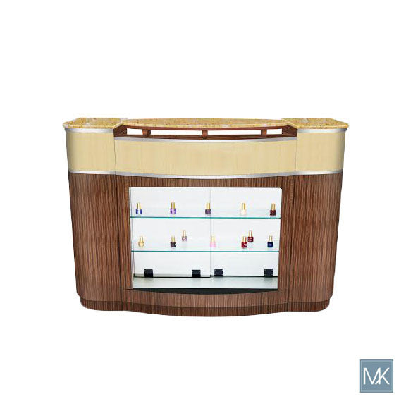 VERONA II Reception Desk - Modern Office Furniture for Professional Workspaces | Perfect for Corporate Offices, Hotels, and Reception Areas
