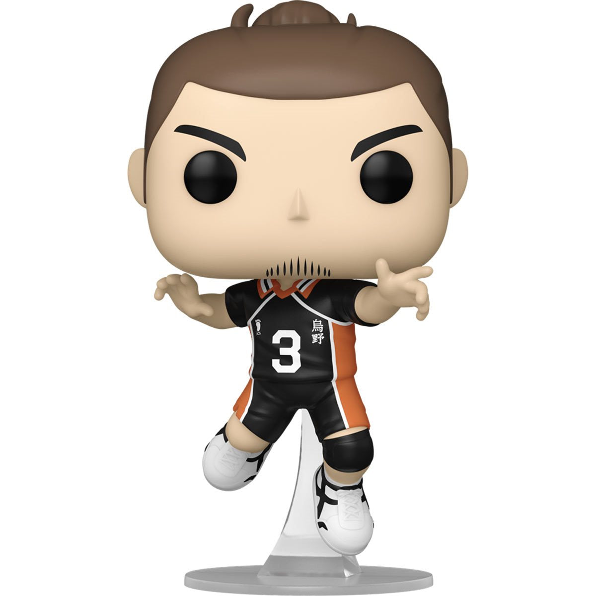Haikyu!! Asahi Azumane Funko Pop! Vinyl Figure #1393 - Anime Collectible for Fans & Decor | Perfect for Bedroom, Office & Gift Giving