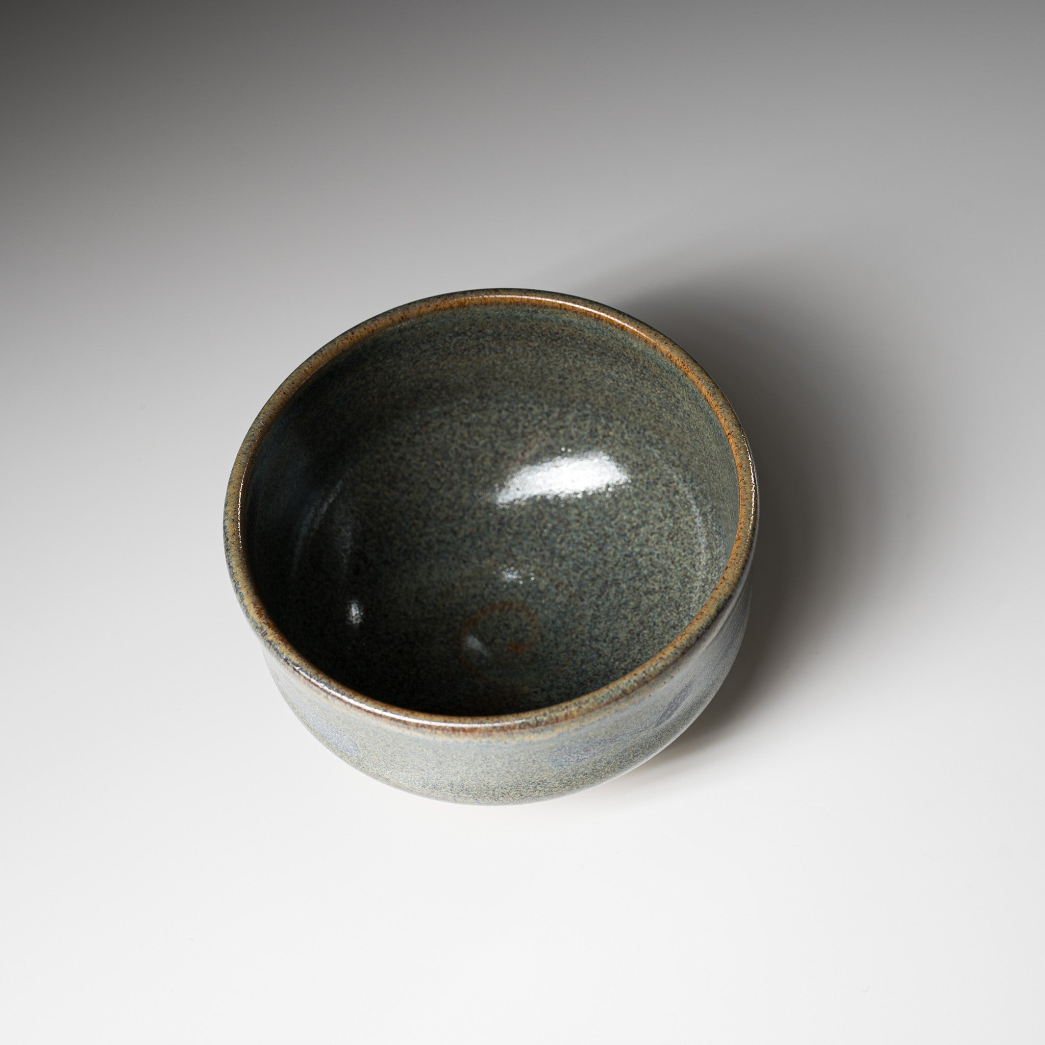 Handmade Kyo Kiyomizu Ware Small Matcha Bowl - Haiyu Sansai - Authentic Japanese Tea Ceremony Cup for Matcha, Green Tea & Traditional Tea Drinking