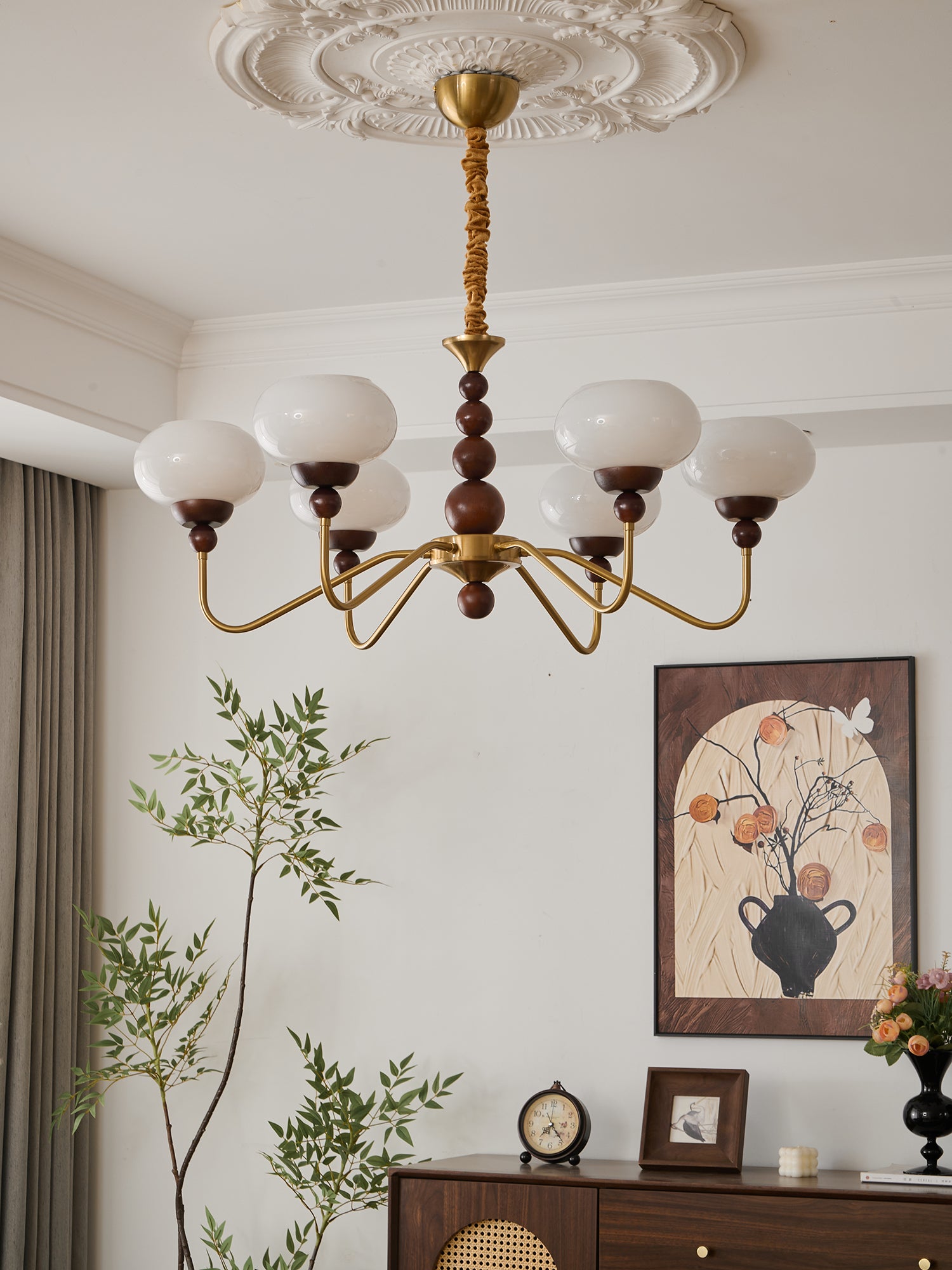 Elegant Bellini Crystal Chandelier - Modern Ceiling Light Fixture for Dining Room, Living Room & Bedroom | Perfect for Home Decor & Wedding Venues